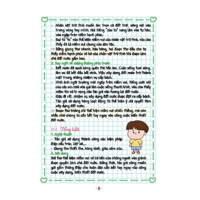 Sách - Take Note - Văn 8 - Có Lò Xo - Biên Soạn Theo Chương Trình SGK Mới Nhất - Minh Thắng