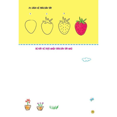 Sách - Sách Tô Màu - Bé Tập Làm Họa Sĩ - Bé Tập Vẽ Các Loại Rau Củ Quả