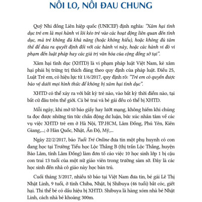 Cẩm Nang Phòng Tránh Xâm Hại Cho Con