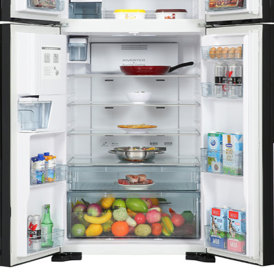 TỦ LẠNH HITACHI INVERTER R-FW690PGV7X(GBK) - Hàng chính hãng