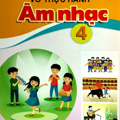 Sách - Vở Thực Hành Âm Nhạc 4 (Cánh Diều) (Chuẩn)