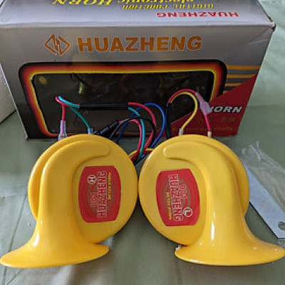 Còji Ngân ÔTÔ Xe Máy Kiểu Ốc Sên 8 Tiếng: Âm Thanh Sắc Nét, Độ Bền Vượt Trội Bản CAO CẤP, ĐÈN TRANG TRÍ