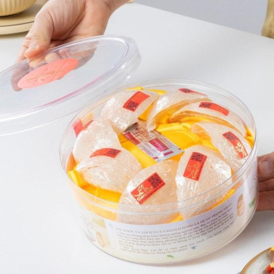 [CHÍNH HÃNG] Yến Sào Hoàng Kim - Hộp Quà Lộc An Cát Tường (Set 50g Tinh Chế Sợi Thượng Hạng & 4 Hũ Yến Chưng) Quà Tặng Đối Tác