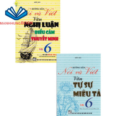 Sách - combo hướng dẫn nói và viết ngữ văn lớp 6 (biên soạn theo chương trình gdpt mới) (bộ 2 cuốn)