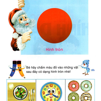 Làm Quen Môn Toán Bé Học Tập 5: Hình Dạng