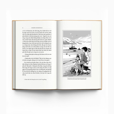 Sách - Trên Sa Mạc Và Trong Rừng Thẳm - Bìa Vải