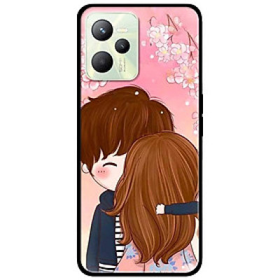 Ốp lưng dành cho Realme C35 - Realme Narzo 50A Prime mẫu Cặp Đôi Hôn Nhau