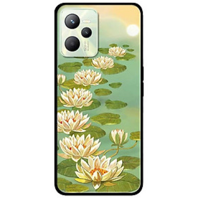 Ốp lưng dành cho Realme C35 - Realme Narzo 50A Prime mẫu Bảy Bước Sen
