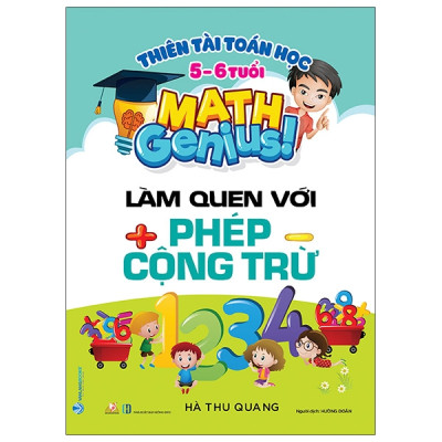 Combo Thiên Tài Toán Học Dành Cho Trẻ 5-6 Tuổi - 6 Cuốn - Hà Thu Quang - Vanlangbooks