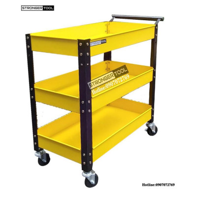 XE ĐẨY DỤNG CỤ 3 NGĂN STRONGER TOOL CHUYÊN DÙNG CHO GAGARE