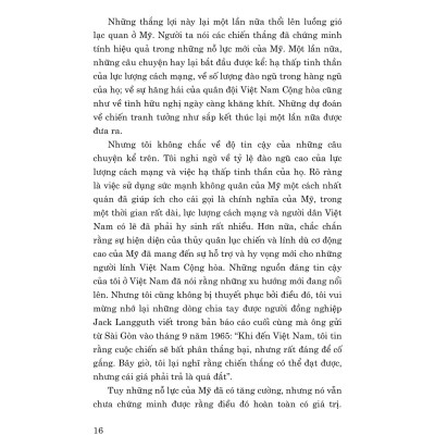 Sách - Quá Trình Phát Triển Và Sụp Đổ Của Chế Độ Ngô Đình Diệm - Ngập Giữa Vũng Lầy