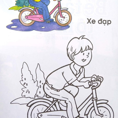 Bé Tập Tô Màu - Các Loại Xe