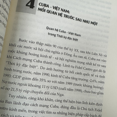 CUBA - VIỆT NAM: HAI DÂN TỘC MỘT LỊCH SỬ - TS. Ruvislei González Saez - Vũ Trung Mỹ, Phạm Hoài Nam dịch - NXB Chính Trị Quốc Gia Sự Thật.