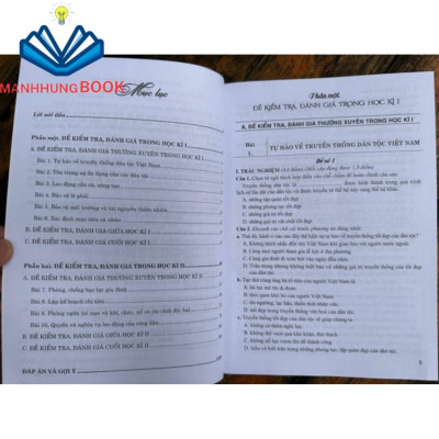 Sách - Đề kiểm tra, đánh giá Giáo dục công dân 8