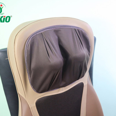 Đệm, Ghế massage Toàn Thân Nikio NK-180 - Máy Mát Xa Lưng Chuyên Sâu, Hỗ Trợ Xoa Bóp Cổ Vai Gáy, Công Nghệ Xoa Bóp Dây Ấn, Rung Và Nhiệt Nóng - Cải Thiện Đau Mỏi Toàn Thân - Sử Dụng Được Trên Ô Tô - Màu nâu