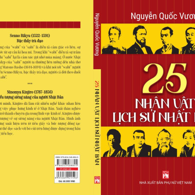 25 Nhân Vật Lịch Sử Nhật Bản - Nguyễn Quốc Vương - (bìa mềm)