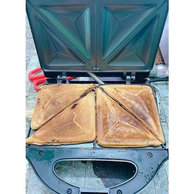 Máy Nướng Bánh Mì Sandwich Làm Nóng Thức Ăn Cho Bữa Sáng Đa Năng Dễ Sử Dụng - Hàng Nhập Khẩu