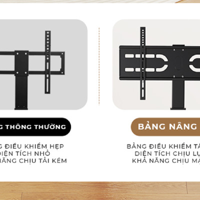Giá treo tivi di động khung thép không gỉ phù hợp nhiều loại tivi có kệ để đồ thương hiệu IGA - GM173