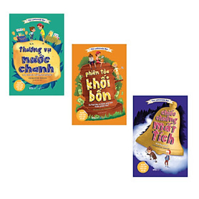 Combo Sách - The Lemonde War: Chiếc Chuông Mất Tích + Thương Vụ Nước Chanh + Phiên Tòa Khối Bốn (Bộ 3 Quyển)