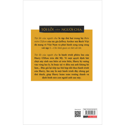 TỘI LỖI CỦA NGƯỜI CHA   (*** SÁCH CHÍNH HÃNG ***)