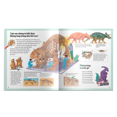 Em muốn biết vì sao - Khủng long tuyệt chủng và những câu hỏi khác về khủng long (Bộ mới 2022)