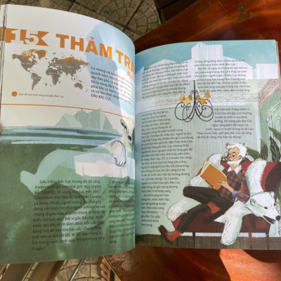 23 SẢN PHẨM ĐẨY CÁC LOÀI SINH VẬT ĐẾN BỜ VỰC TUYỆT CHỦNG – từ điển động vật quý hiếm – minh họa màu toàn bộ - ấn bản kỷ niệm 65 năm thành lập NXB Kim Đồng