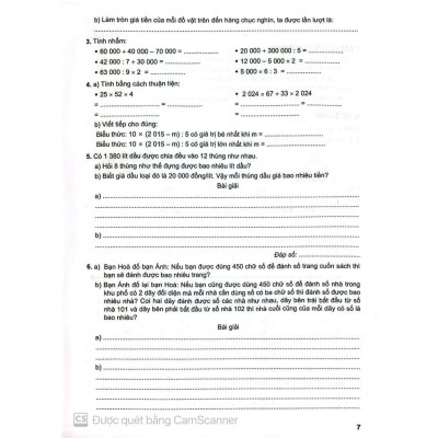 Giúp em học giỏi Toán lớp 5 và vở ôn tập cuối tuần trải nghiệm giải quyết vấn đề (Dùng chung cho các bộ SGK) - HA