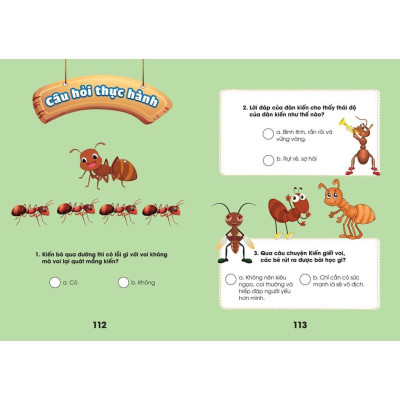 Sách - Phát Triển Tư Duy Và Ngôn Ngữ Cho Bé - Truyện Đọc Bằng Hình Ảnh - Truyện Ngụ Ngôn Đặc Sắc - Combo 6 Cuốn - Việt Thư