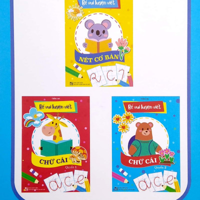 Bé Vui Luyện Viết Chữ Cái - Quyển 2 (Biên Soạn Theo Chương Trình Sách Giáo Khoa Mới)