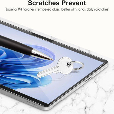 Dán Màn Hình Cường Lực dành cho Surface Pro 12/11/10/9/Pro 8 9H 2.5D Zaki - Hàng Chính Hãng