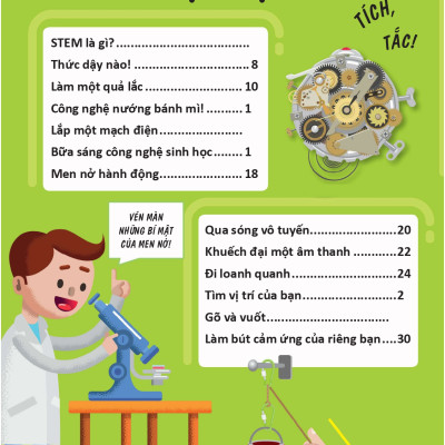 Học Và Thực Hành Stem Đơn Giản - 60 Bài Thực Hành Bổ Ích (DTI)