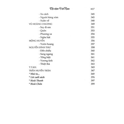 Sách - Thi Nhân Việt Nam (Tái Bản 2025)