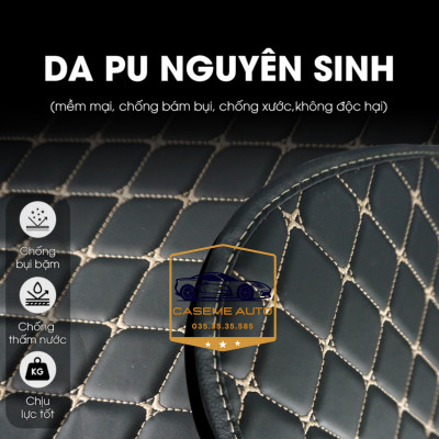 [FORD EVEREST] Thảm Trải Sàn, Lót Sàn Ô Tô 5D 6D Thiết Kế Theo Xe FORD EVEREST 2023 Chống Nước, Không Mùi - MẪU QUẢ TRÁM - Hàng Chính Hãng