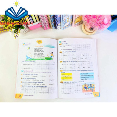 Sách - Combo 2 cuốn Ôn Hè Toán + Tiếng Việt Lớp 1 Cánh Diều.