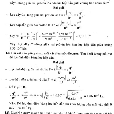 Bồi Dưỡng Học Sinh Giỏi Vật Lí 11 - Điện - Điện Từ (Tập 1)