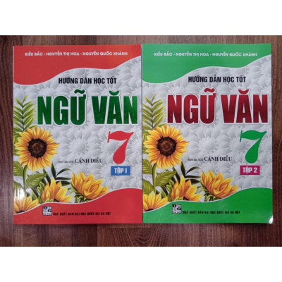 Sách - Combo Hướng dẫn học tốt Ngữ Văn 7 - Tập 1 + Tập 2 ( Cánh diều )