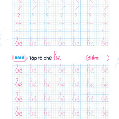 Tập Tô Chữ Cái Dành Cho 5-6 Tuổi _ABB