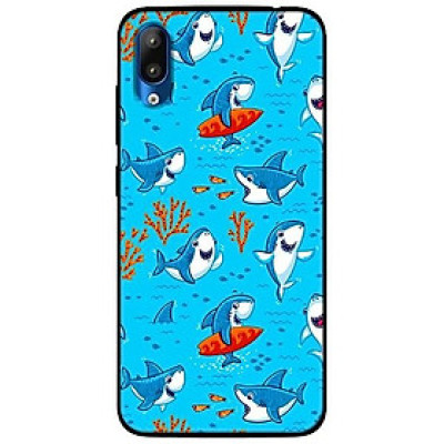 Ốp lưng dành cho Vsmart Star mẫu Cá Mập Lướt Ván