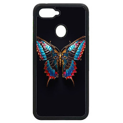 Ốp lưng cho Oppo F9 bướm màu sắc 1 - Hàng chính hãng