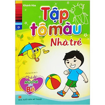 Tập Tô Màu Nhà Trẻ - Mùa Hè Của Bé (2022)