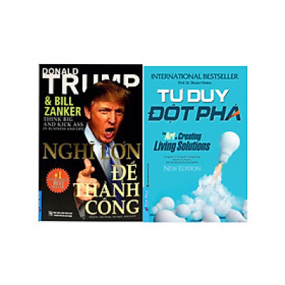 Combo 2 Cuốn: Nghĩ Lớn Để Thành Công + Tư Duy Đột Phá _FN