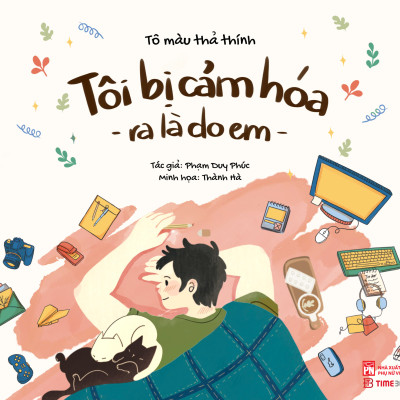 Combo 2 cuốn Sách Tôi Bị Cảm Hóa Ra Là Do Em - Tô màu thả thính + Hiên Nhà Chắn Hết Mưa Giông