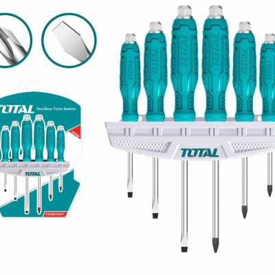 BỘ 6 TUA VÍT ĐÓNG XUYÊN TOTAL THGSS35061 - HÀNG CHÍNH HÃNG