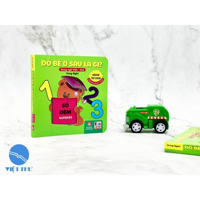 Sách - Đố Bé ở Sau Là Gì Từ 0-5 Tuổi - Song Ngữ Anh- Việt - Combo 6 Cuốn - Việt Thư