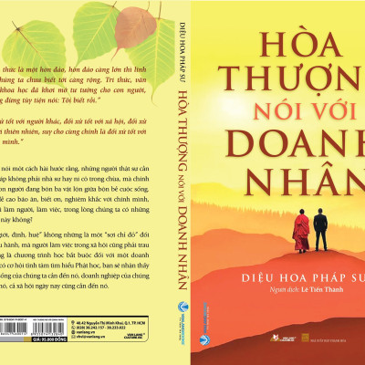 HÒA THƯỢNG NÓI VỚI DOANH NHÂN - Diệu Hoa Pháp Sư - Lê Tiến Thành dịch - (bìa mềm)