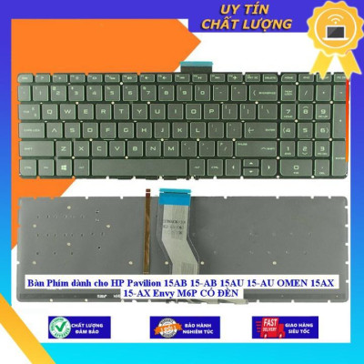 Bàn Phím dùng cho HP Pavilion 15AB 15-AB 15AU 15-AU OMEN 15AX 15-AX Envy M6P CÓ ĐÈN - TỐT - BẠC - CÓ ĐÈN - Hàng Nhập Khẩu New Seal