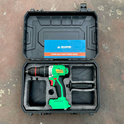 MÁY KHOAN PIN 21V (MOTOR TỪ) KAZAKI KZ21H (CHÂN PIN MAKITA, 2 PIN 4AH, 1 SẠC )- HÀNG CHÍNH HÃNG