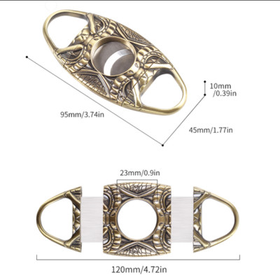 Dao Cắt Xì Gà HB-J05 Phụ Kiện Chuyên Dụng Cho Xì Gà - Giao Màu Ngẫu Nhiên