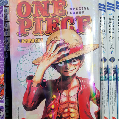 Combo Onepiece 103 Limited + bìa gập + Postcard