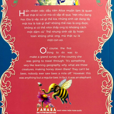 Alice Ở Xứ Sở Trong Gương - Song Ngữ